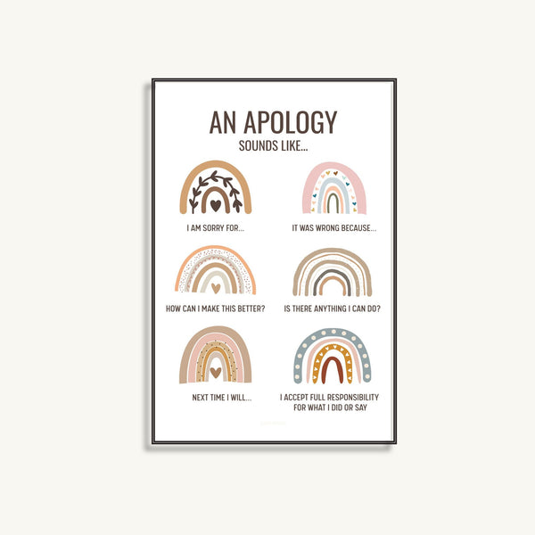 An Apology Sounds Like