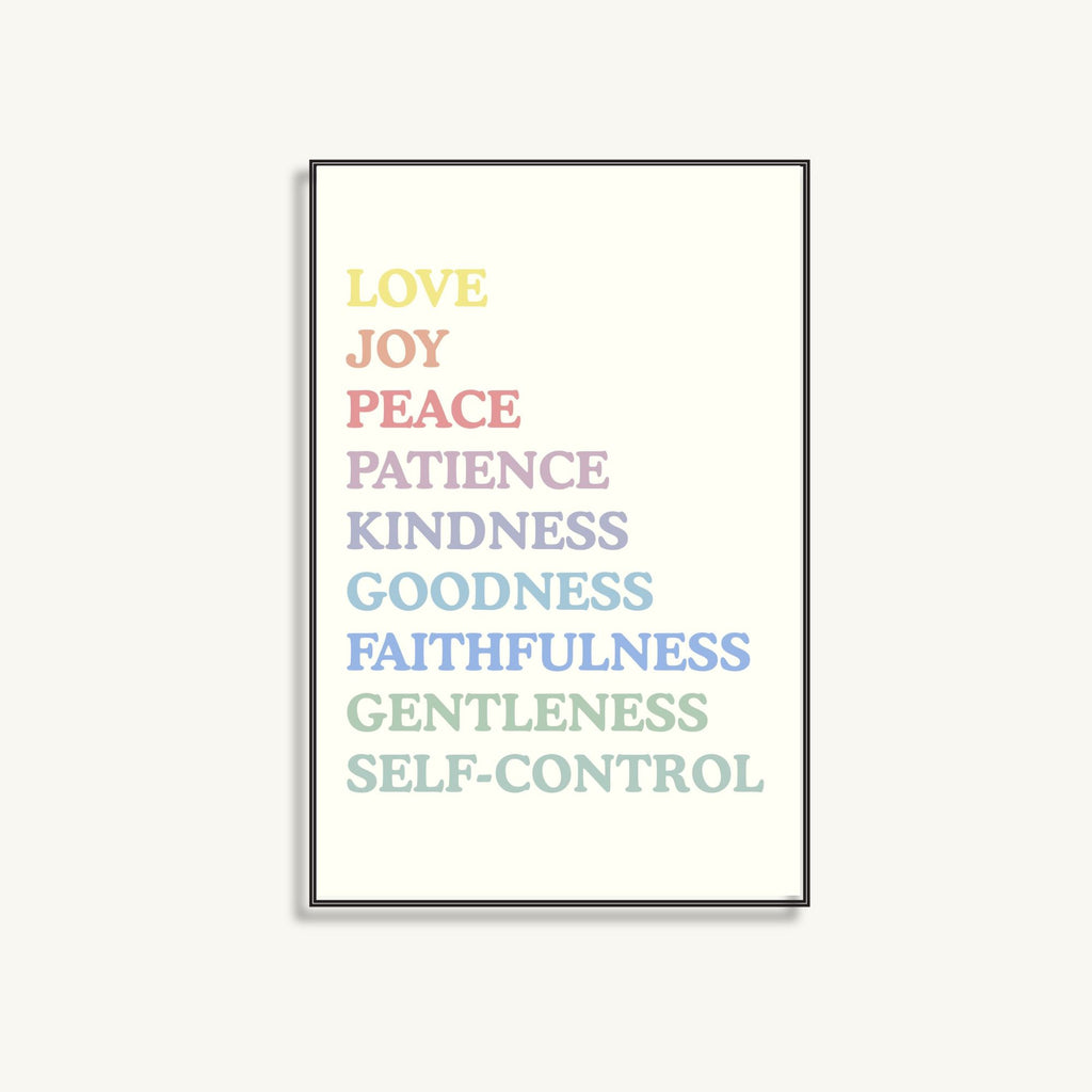 Fruits of the Spirit Poster